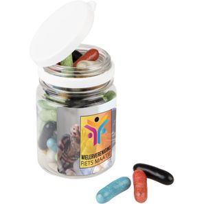 Kunststoffdose mit Süßigkeiten