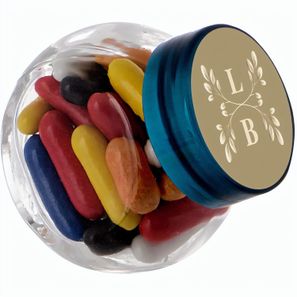 Mikro Glas 50 ml gefüllt mit Süßigkeiten