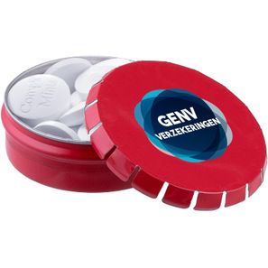 Mini clic-clac Dose mit Pfefferminzform