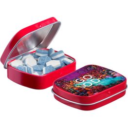 Mini Klappdeckeldose mit Pfefferminz