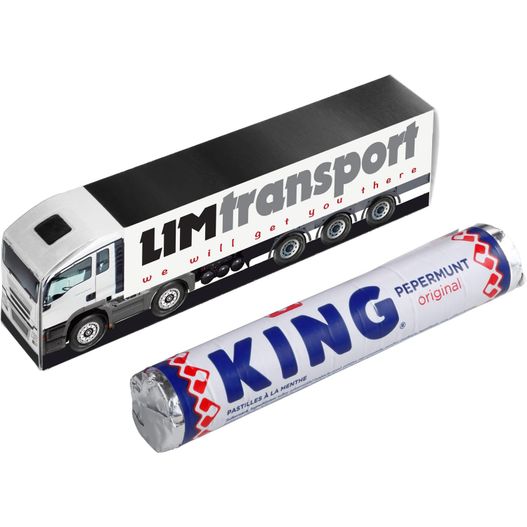 Mini LKW mit einer Rolle Süßigkeiten (Bild 1)