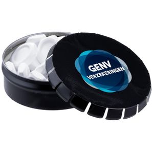 Mini clic-clac Dose mit Pfefferminzform