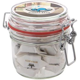 Midi Weckglas 0,25 L gefüllt mit Süßigkeiten