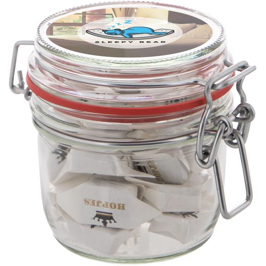 Produktabbildung Midi Weckglas 0,25 L gefüllt mit Süßigkeiten Midi Weckglas 0,25 L gefüllt mit Süßigkeiten (Bild 1)