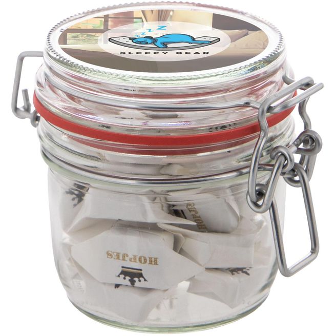 Midi Weckglas 0,25 L gefüllt mit Süßigkeiten