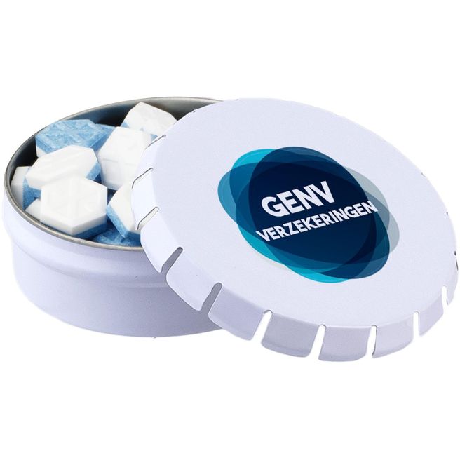 Produktabbildung Mini Klick-Klack Dose mit Pfefferminz Mini Klick-Klack Dose mit Pfefferminz