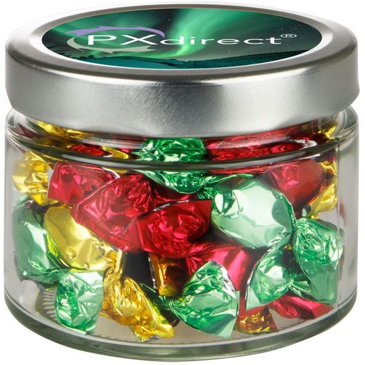 Produktabbildung Glas 0,22 Liter gefüllt mit Süßigkeiten Glas 0,22 Liter gefüllt mit Süßigkeiten (Bild 1)
