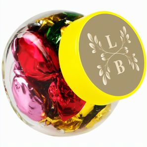 Mikro Glas 50 ml gefüllt mit Süßigkeiten