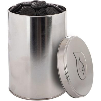 Große Dose geprägt 1,3 L mit Süßigkeiten