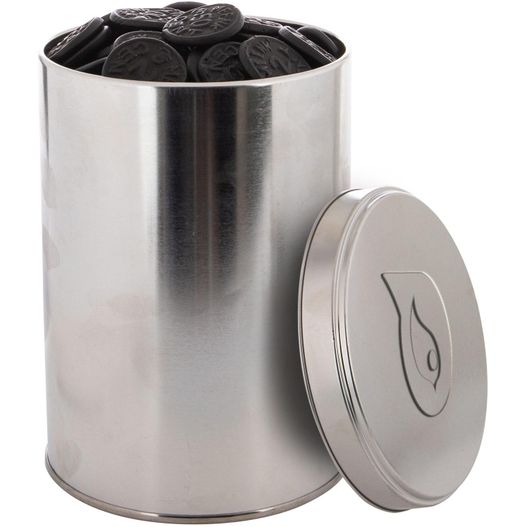 Große Dose geprägt 1,3 L mit Süßigkeiten (Bild 1)