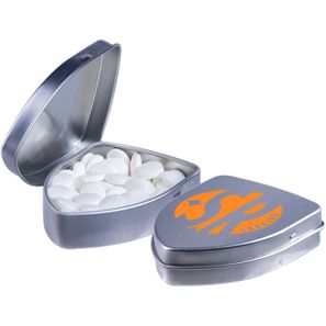 Schildförmige Dose Pfefferminz