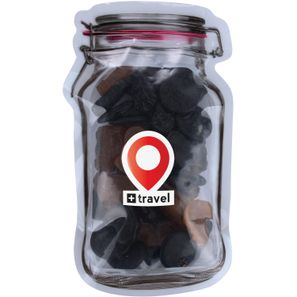 Briefkasten-"Weckglas" midi mit Süssigkeiten