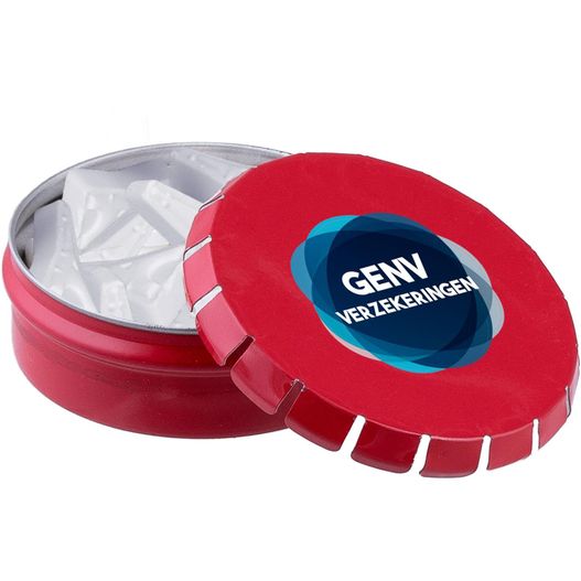 Mini clic-clac Dose mit Pfefferminzform (Bild 1)