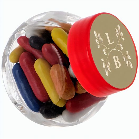 Produktabbildung Mikro Glas 50 ml gefüllt mit Süßigkeiten Mikro Glas 50 ml gefüllt mit Süßigkeiten (Bild 1)