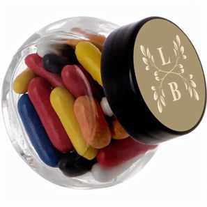 Mikro Glas 50 ml gefüllt mit Süßigkeiten