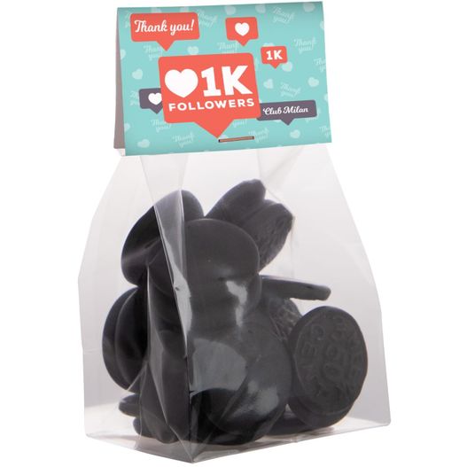 Blockbeutel mit Topkarte und 100 g Süssigkeiten (Bild 1)