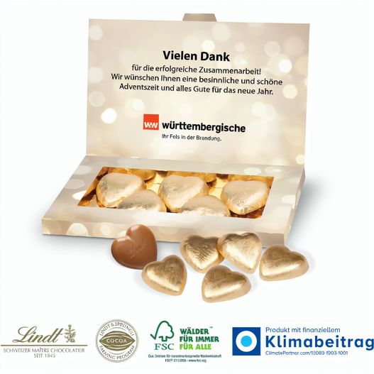 Produktabbildung Präsentbox "Business" mit Lindt Schokoherzen Präsentbox "Business" mit Lindt Schokoherzen (Bild 1)