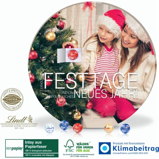 Adventskalender Lindt „Centro“ Organic (Bild 1)