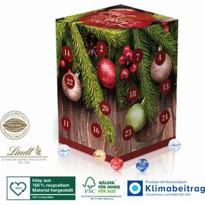 Adventskalender Cube „XL“ mit Lindt Schokolade