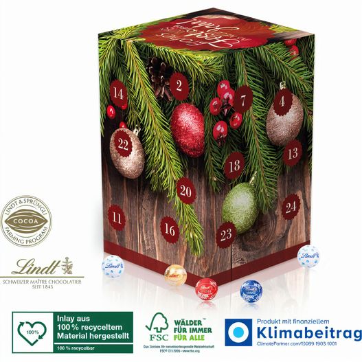 Adventskalender Cube „XL“ mit Lindt Schokolade (Bild 1)