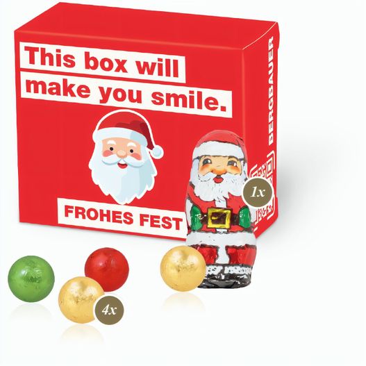 Santa Werbebox mit Fairtrade® Schokolade (Bild 1)