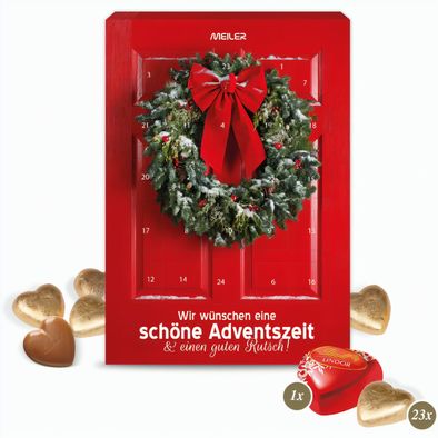 Adventskalender Lindt "Schokoladen-Herzen"