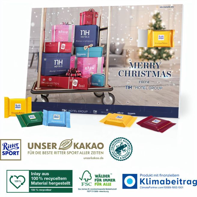 Tisch-Adventskalender „Ritter Sport“