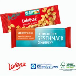 Produktabbildung Lorenz Nic Nac´s oder Erdnüsse im Werbeschuber Lorenz Nic Nac´s oder Erdnüsse im Werbeschuber