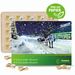 Wand-Adventskalender Lindt "Select Edition", Inlay aus Papier