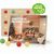 Tisch-Adventskalender mit Fairtrade® Schokolade, Inlay aus Papier (Bild 1)