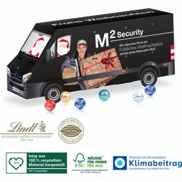 3D Adventskalender Lindt „Transporter“