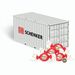 3D Präsent "Container" mit duplo Knusperlen
