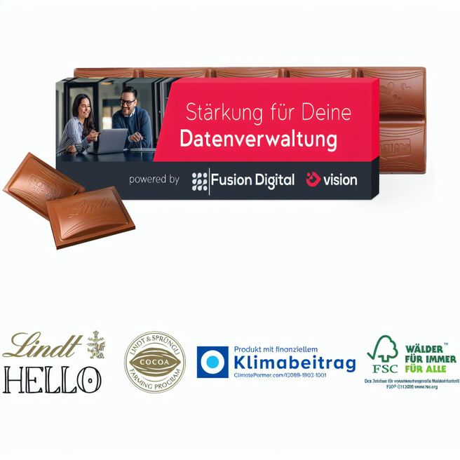 Schokoladentafel Lindt Hello