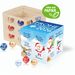 Adventskalender "Cube" mit Lindt Schokolade mit Papier-Inlay