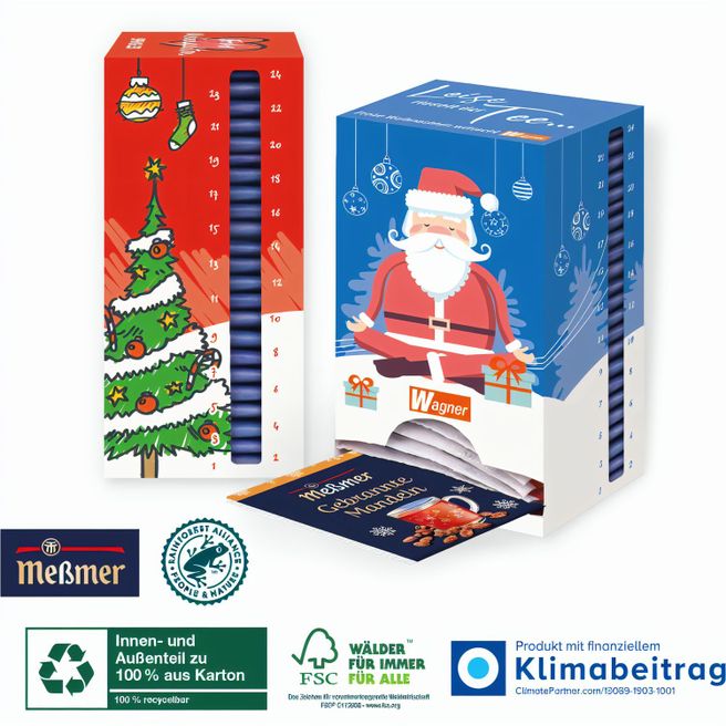 Adventskalender Meßmer „Tee-Turm“
