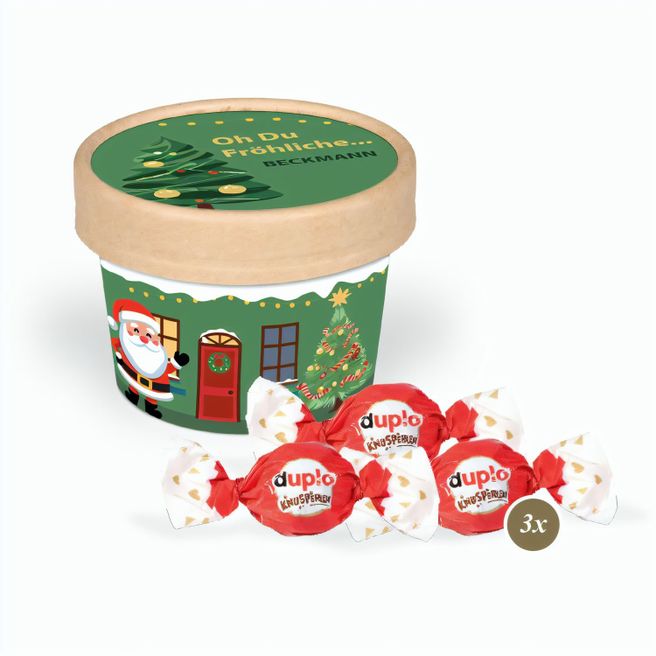 Christmas Paperbox mit duplo Knusperlen