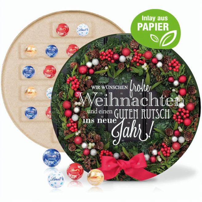 Adventskalender "Centro" mit Lindt Schokolade