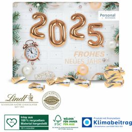 Lindt Adventskalender mit 31 Türchen