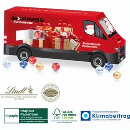 3D Adventskalender Lindt „Transporter“ Organic