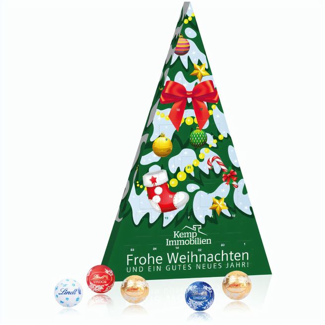 Produktabbildung Adventskalender Lindt "Weihnachtsbaum" Adventskalender Lindt "Weihnachtsbaum"