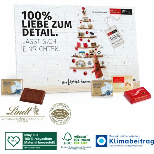 Tisch-Adventskalender „Lindt Exklusiv“ (Bild 1)