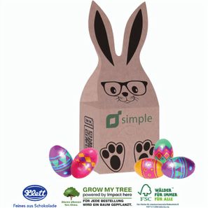 3D Präsent Häschen mit Ferrero Schokolade