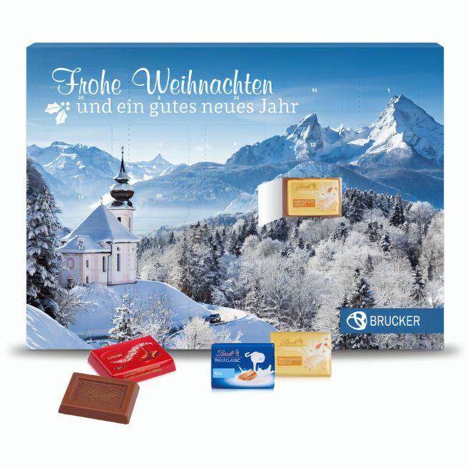 Wand-Adventskalender "Lindt Exklusiv"