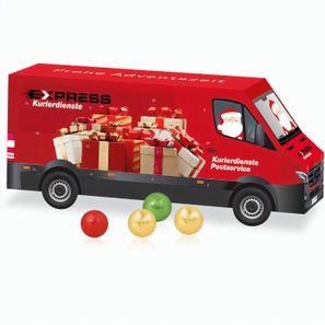 3D Adventskalender "Transporter" mit Fairtrade® Schokolade
