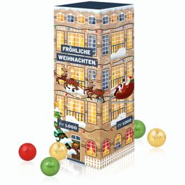 Adventskalender "Turm" mit Fairtrade® Schokolade