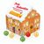Adventskalender "Weihnachtshaus" Classic mit Fairtrade® Schokolade (Bild 1)