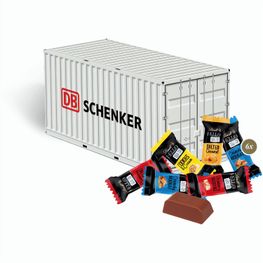 Produktabbildung 3D Präsent "Container" mit Lindt HELLO 3D Präsent "Container" mit Lindt HELLO