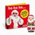 Werbe-Klappkarte mit Weihnachtsmann Fairtrade® (Bild 1)
