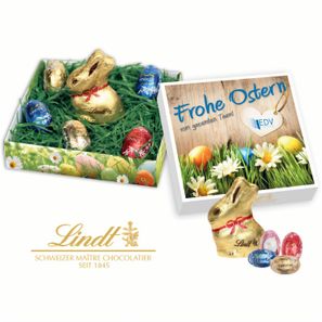 Osternest mit Schokolade von Lindt