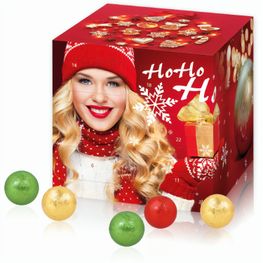 Produktabbildung Adventskalender "Cube" mit Fairtrade® Schokolade Adventskalender "Cube" mit Fairtrade® Schokolade